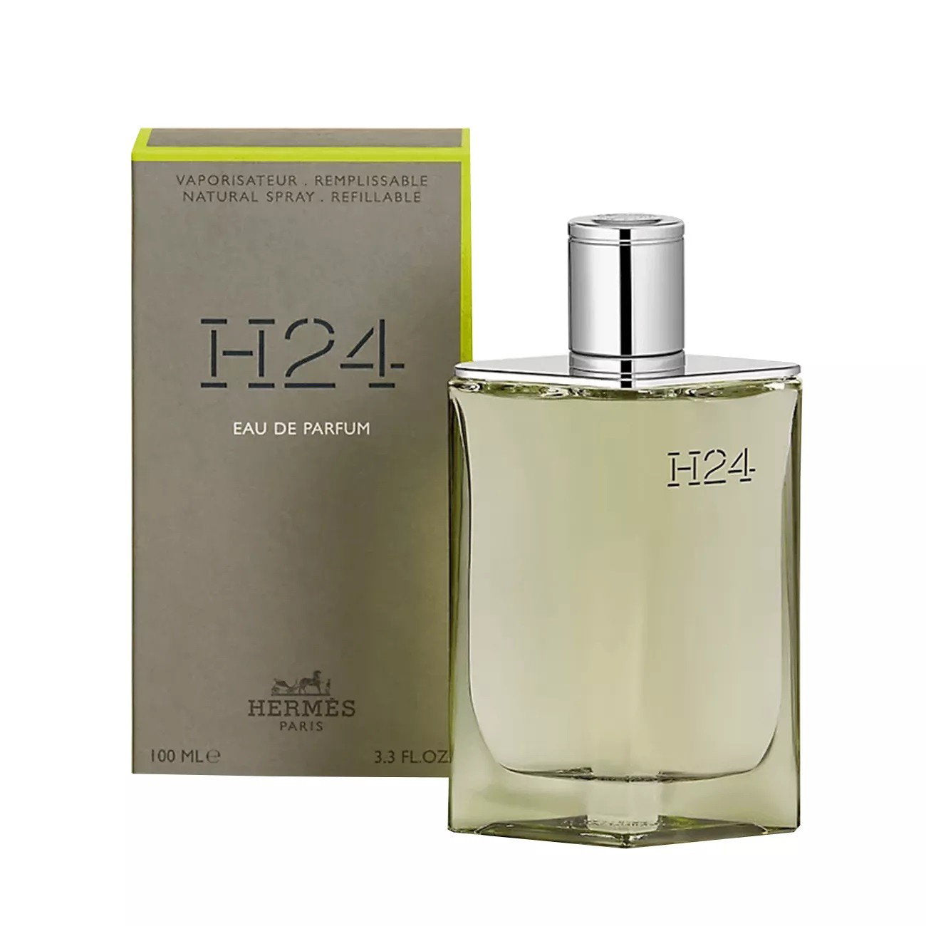 Hermes, H24, Parfymvatten, För män, Påfyllningsbar, 50 ml