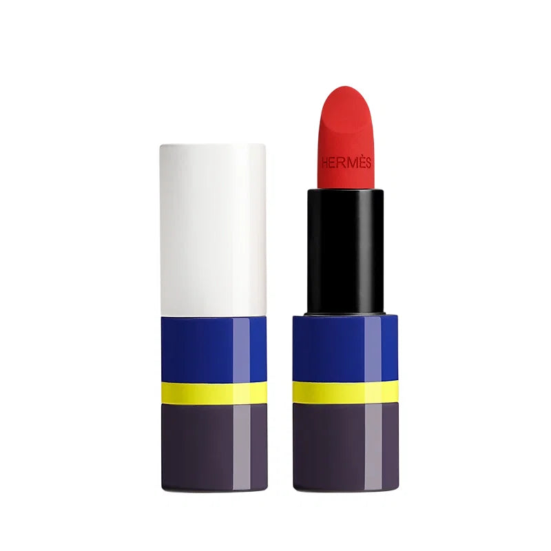 Hermes, Paris, Matt, Krämigt läppstift, 47, Rouge Bio, 3.5 g