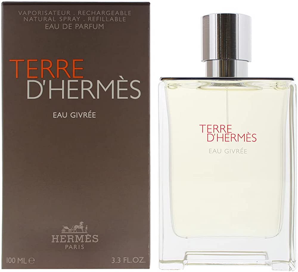 Hermes, Terre d'Hermes Eau Givree, Parfymvatten, För män, Påfyllningsbar, 100 ml