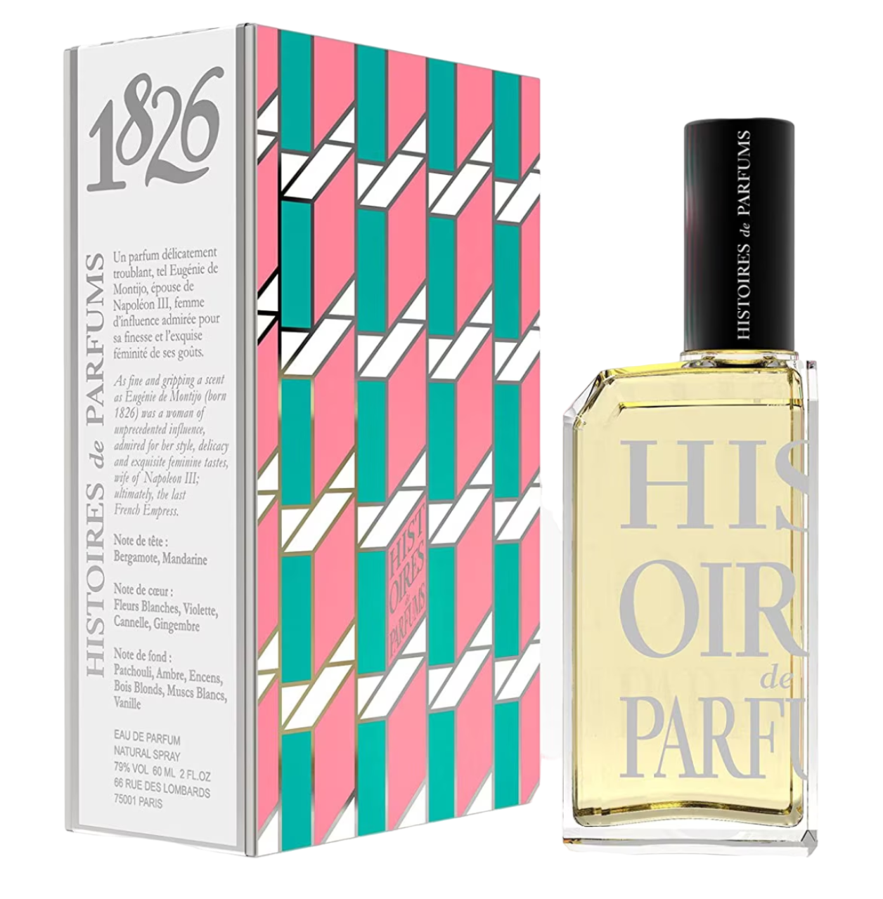 Histoires de Parfums, 1826 Eugenie de Montijo, Parfymvatten, För kvinnor, 60 ml