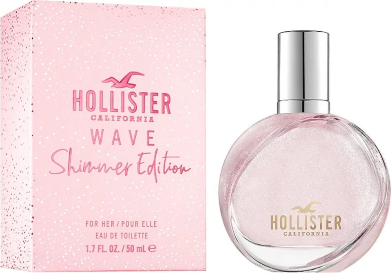 Hollister,  Wave Surf Edition, Eau de Toilette, För kvinnor, 50 ml