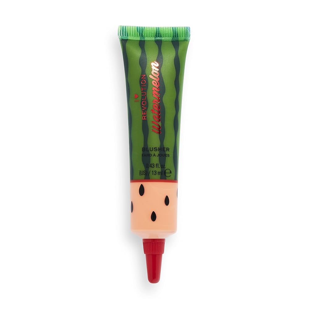 I Heart Revolution, Tasty Watermelon, Flytande rouge, Saftig, 13 ml
