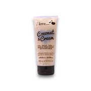 I Love, Coconut & Cream, Exfoliering, Duschgel, 200 ml