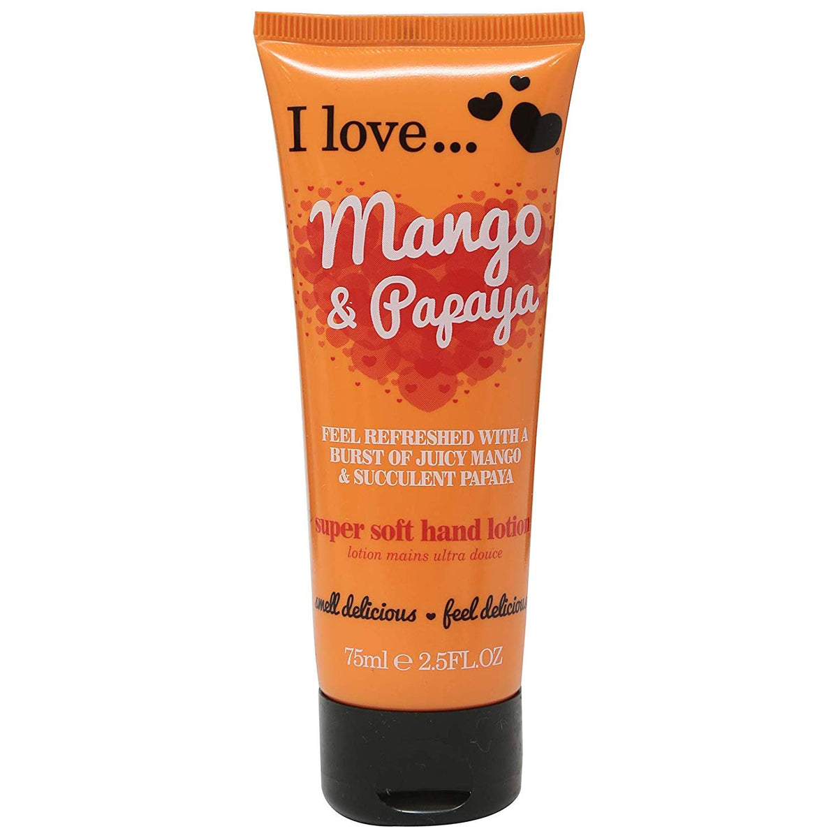 I Love, Originals, Återfuktande, Handlotion, Mango och papaya, 75 ml