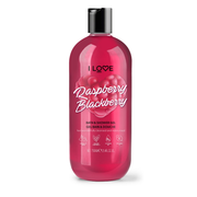 I Love, Raspberry & Blackberry, Återfuktande, Duschgel, För alla hudtyper, 750 ml
