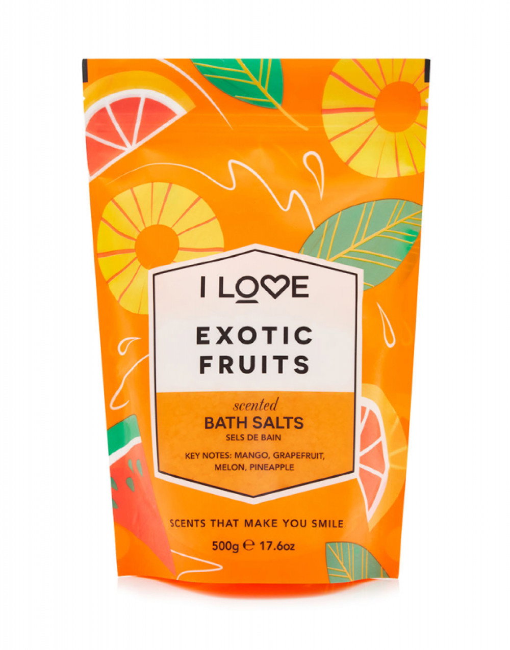 I Love, Signature Collection, Exotiska frukter, Bad salt, 500 g