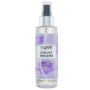 I Love, Signature Collection, Vegan, Body mist, Violett dröm, Hela kroppen, 165 ml