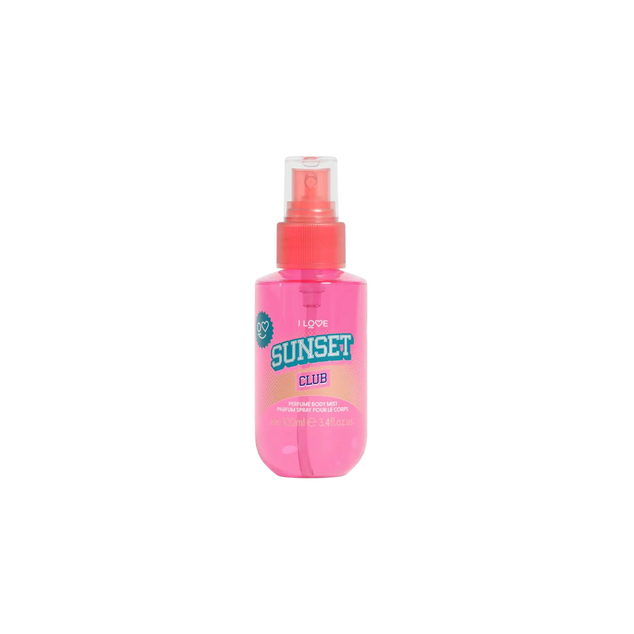 I Love, Sunset Club, Doftspray, För kvinnor, 100 ml