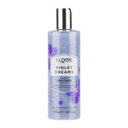 I Love, Signature Collection, Vegan, Rengöring, Violetta drömmar, Duschkräm, 360 ml