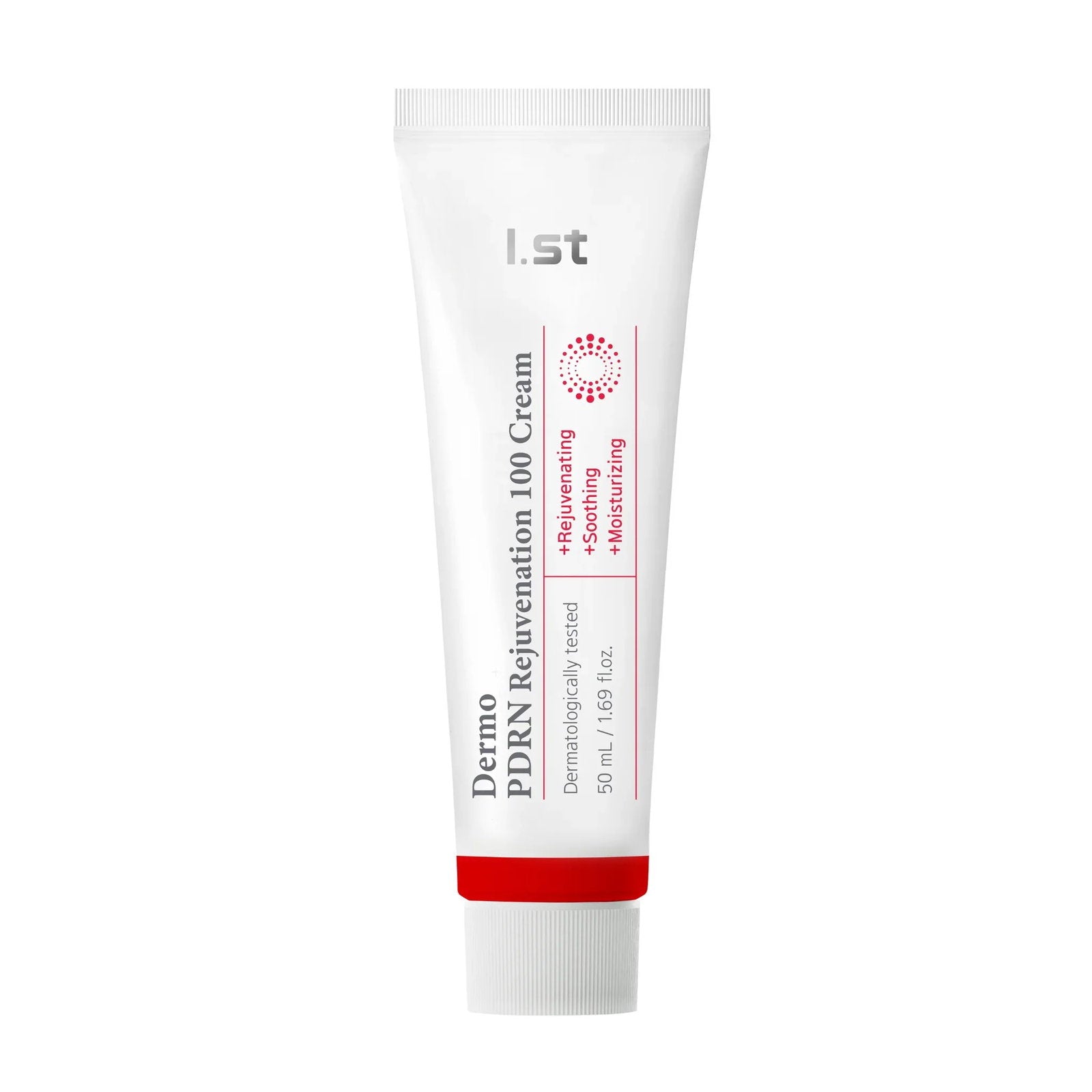 I.ST, Dermo PDRN Rejuvenation 100 Cream, Lugnande och återfuktande, Dagligen, Grädde, För ansiktet, 50 ml