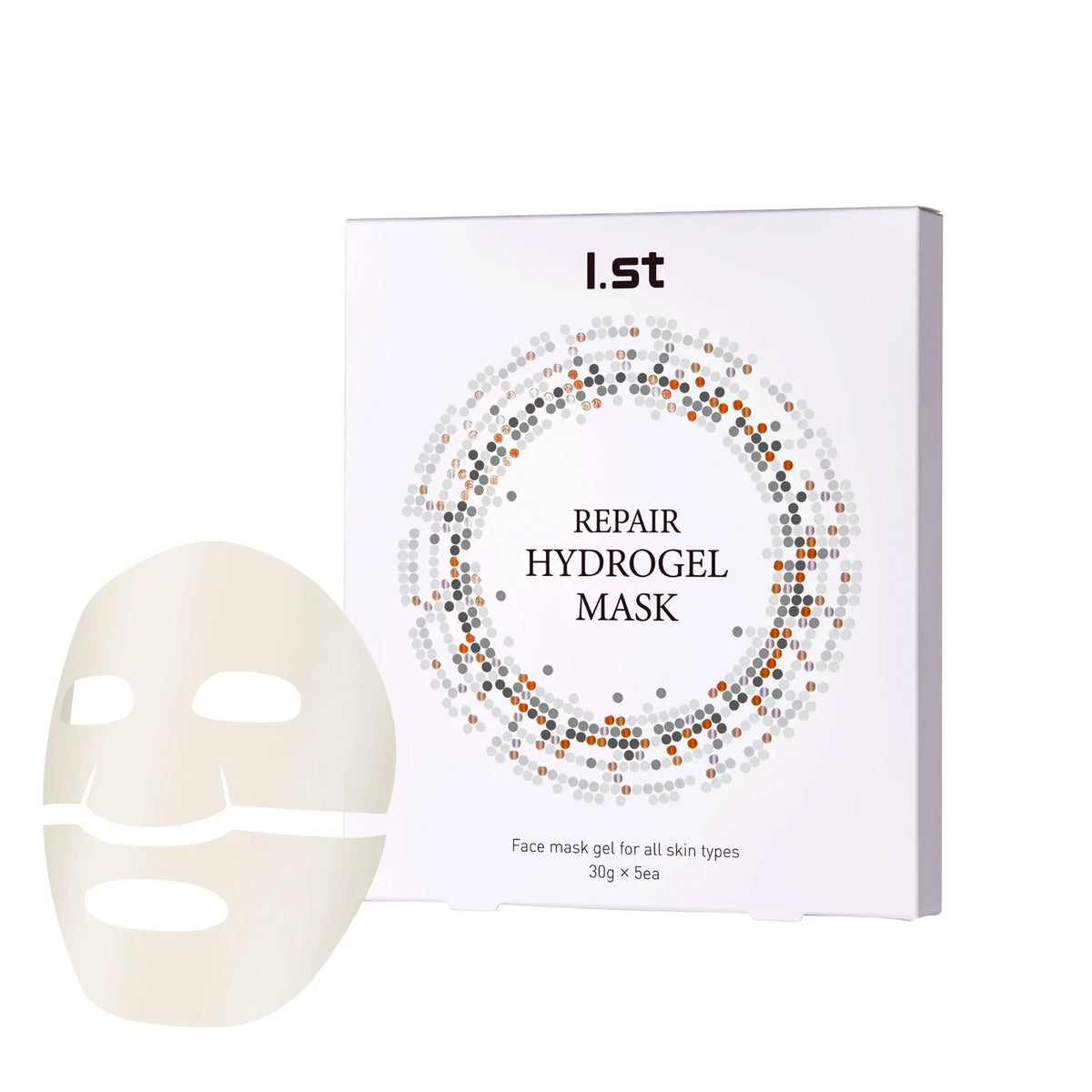 I.ST, Repair Hydrogel Mask Pack, Återfuktande och näringsgivande, Ansiktsmask, För ansiktet, Veckovis eller vid behov, 5 st, 30 g