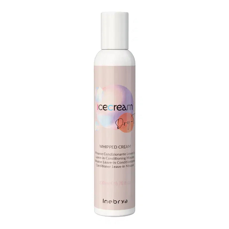 Inebrya, Ice Cream Dry-T, Leave-in balsam, Återfuktande, 200 ml