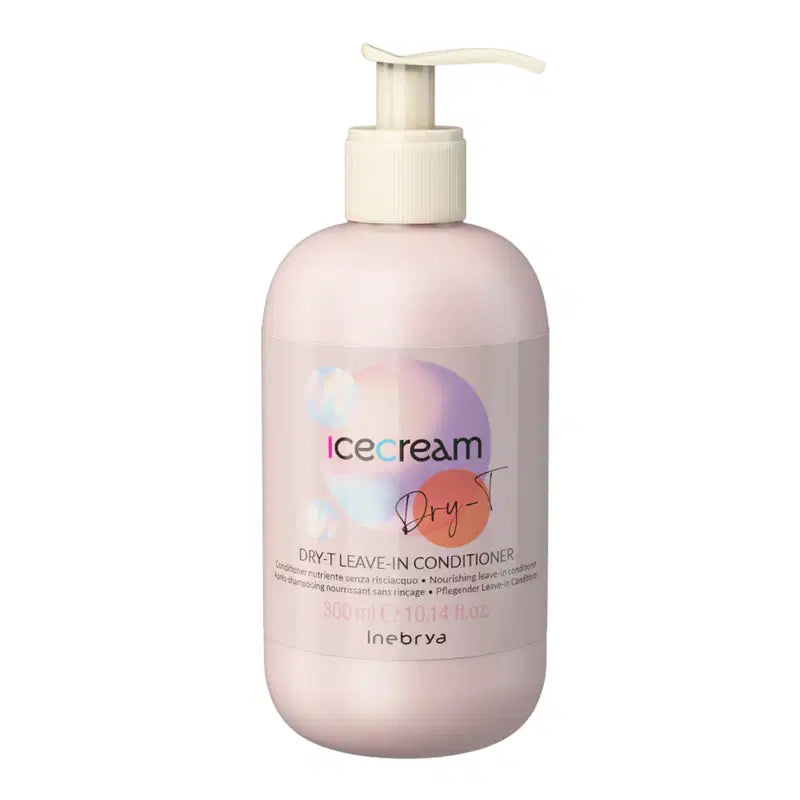 Inebrya, Ice Cream Dry-T, Leave-in balsam, Näringsrik, 300 ml