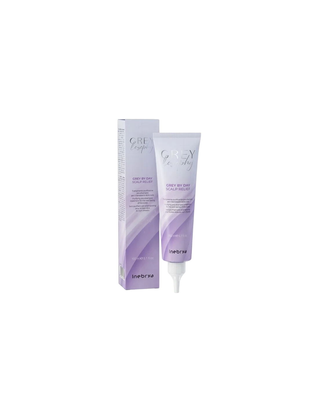 Inebrya, Grey By Day, Rening, Hårvätska, 150 ml