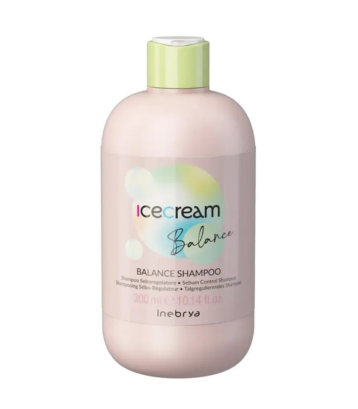 Inebrya, Ice Cream Balance, Hårschampo, Sebumkontroll, 300 ml