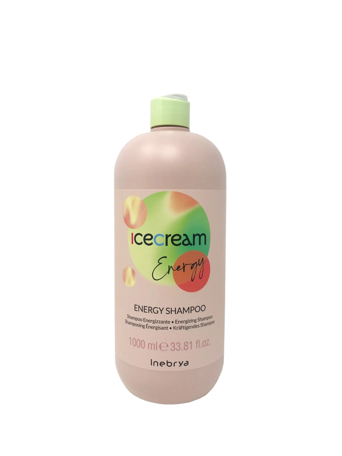 Inebrya, Ice Cream Energy, Hårschampo, Energising, 1000 ml