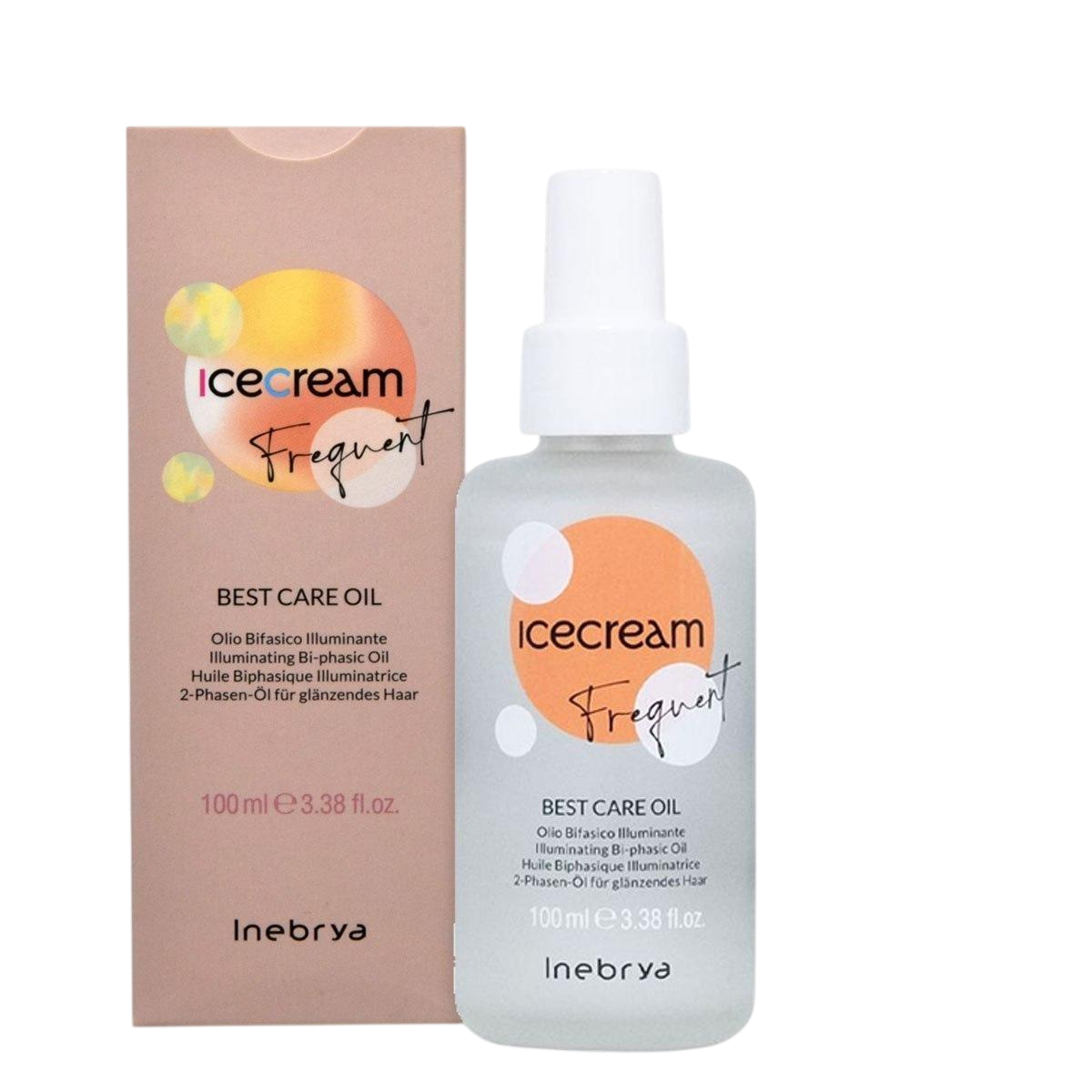 Inebrya, Ice Cream Frequent, Håroljebehandling, Frisskontroll, 100 ml