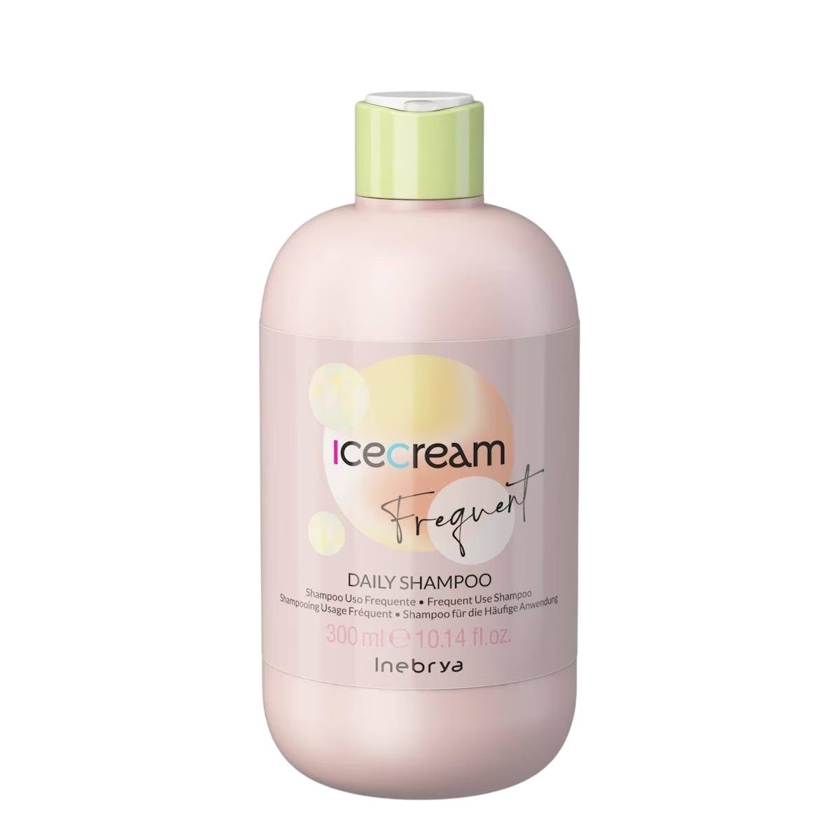 Inebrya, Ice Cream Frequent, Hårschampo, Återfuktande, 300 ml