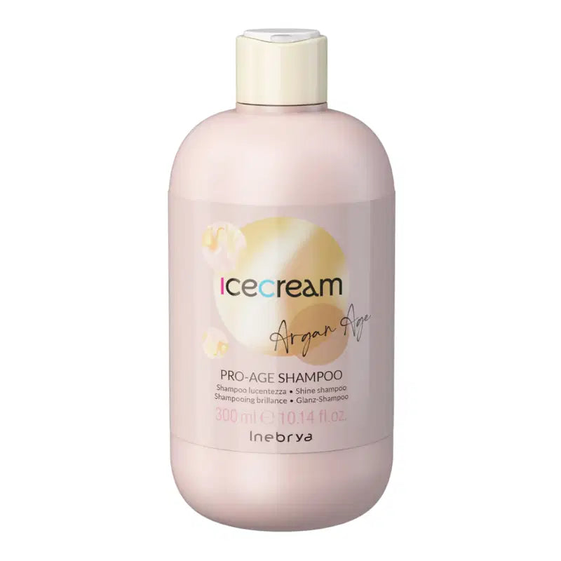 Inebrya, Ice Cream Pro-Age, Hårschampo, Skina, 300 ml