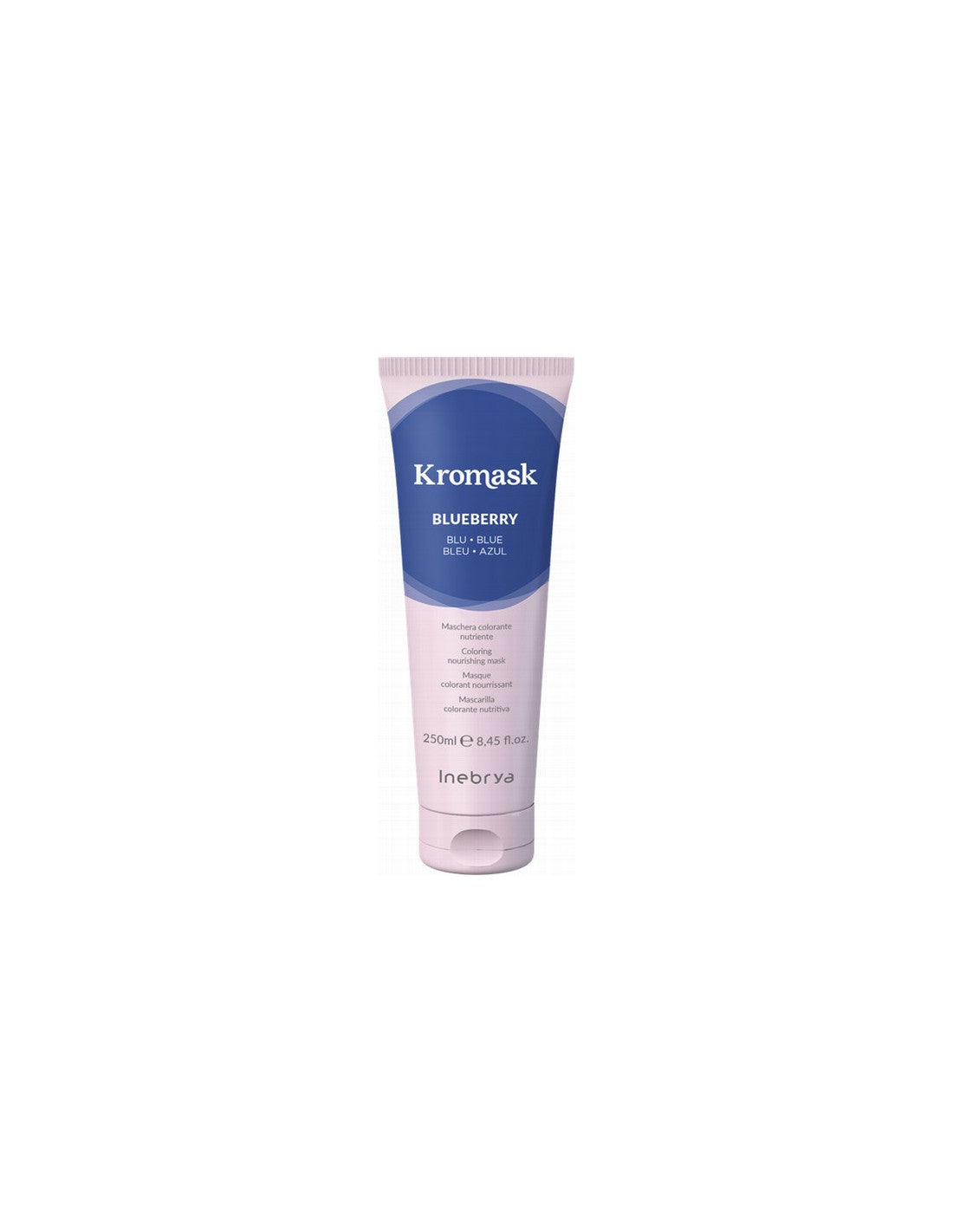 Inebrya, Kromask, Hårfärgningskräm mask, Näringsrik,  Blueberry, 250 ml