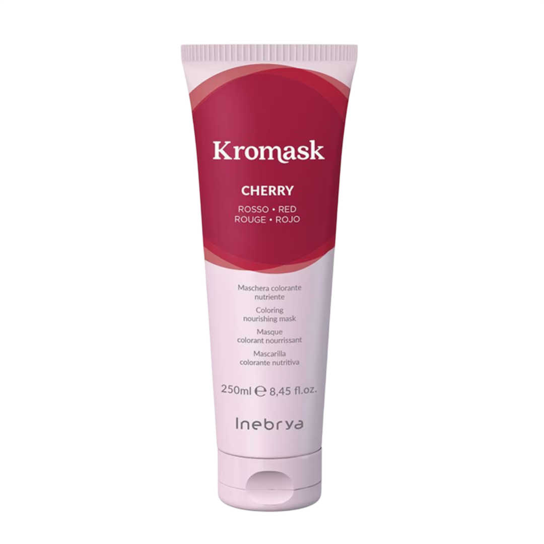 Inebrya, Kromask, Hårfärgningskräm mask, Näringsrik,  Cherry, 250 ml