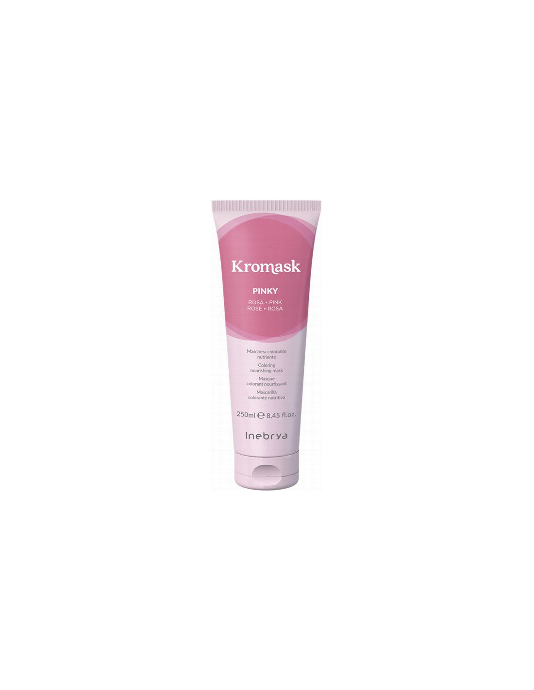Inebrya, Kromask, Hårfärgningskräm mask, Näringsrik,  Pinky, 250 ml