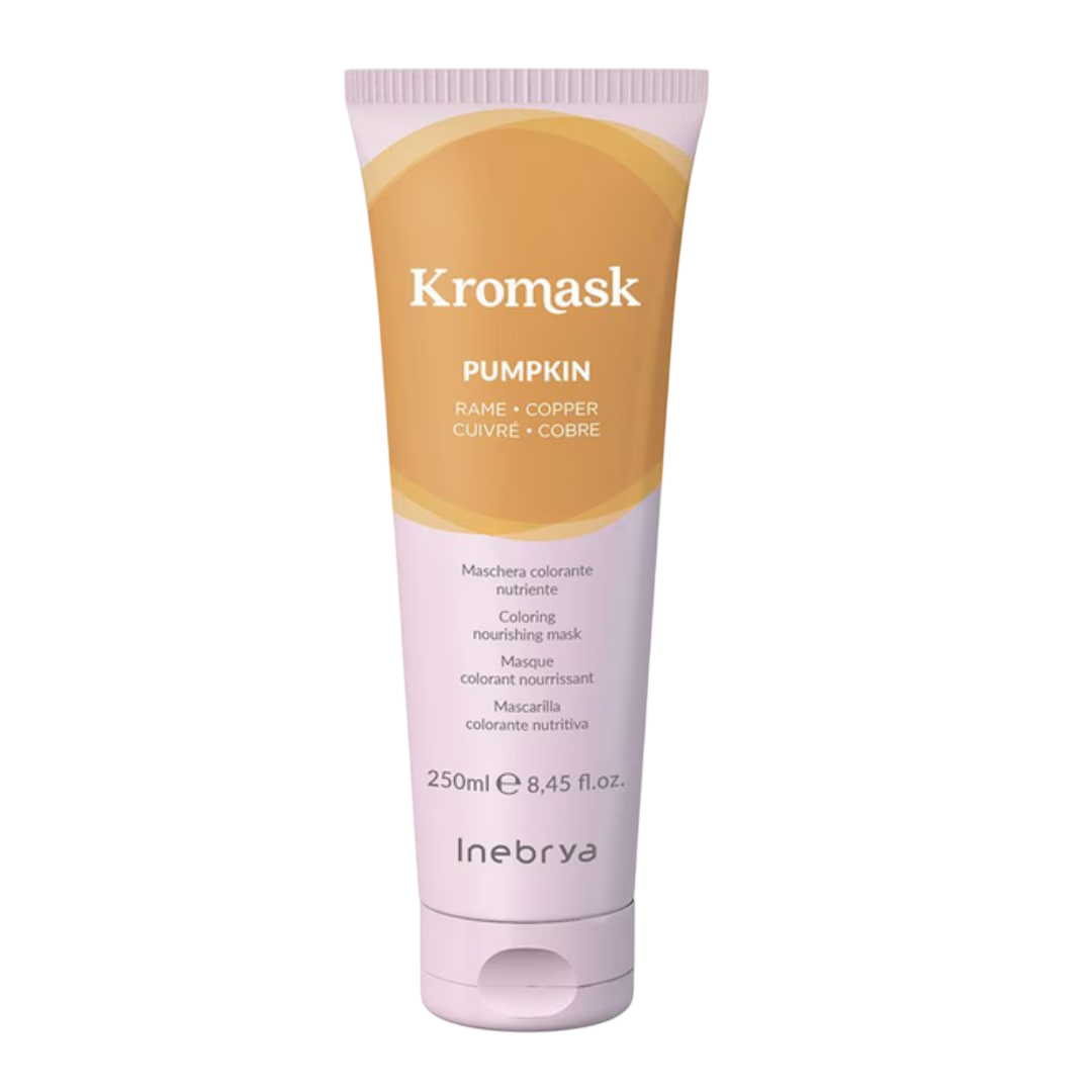 Inebrya, Kromask, Hårfärgningskräm mask, Näringsrik,  Pumpkin, 250 ml