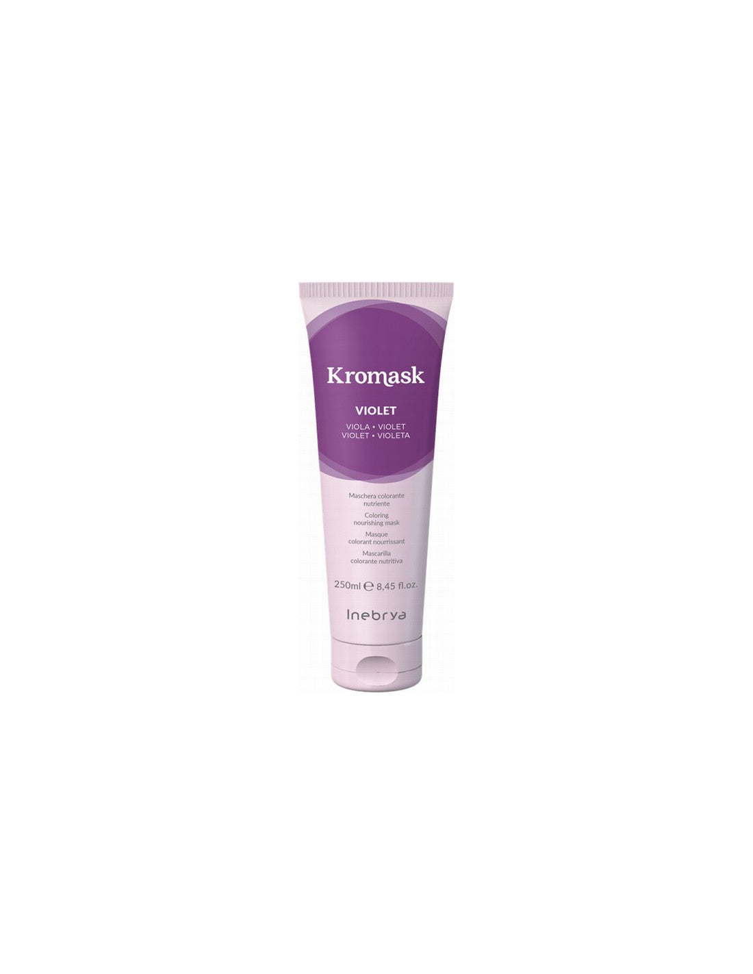 Inebrya, Kromask, Hårfärgningskräm mask, Näringsrik,  Violet, 250 ml