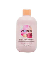 Inebrya, Ice Cream Keratin, Hårschampo, Utjämning, 300 ml