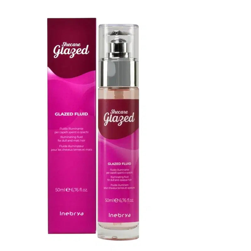 Inebrya, Shecare Glazed, Skinande, Hårvätska, 50 ml