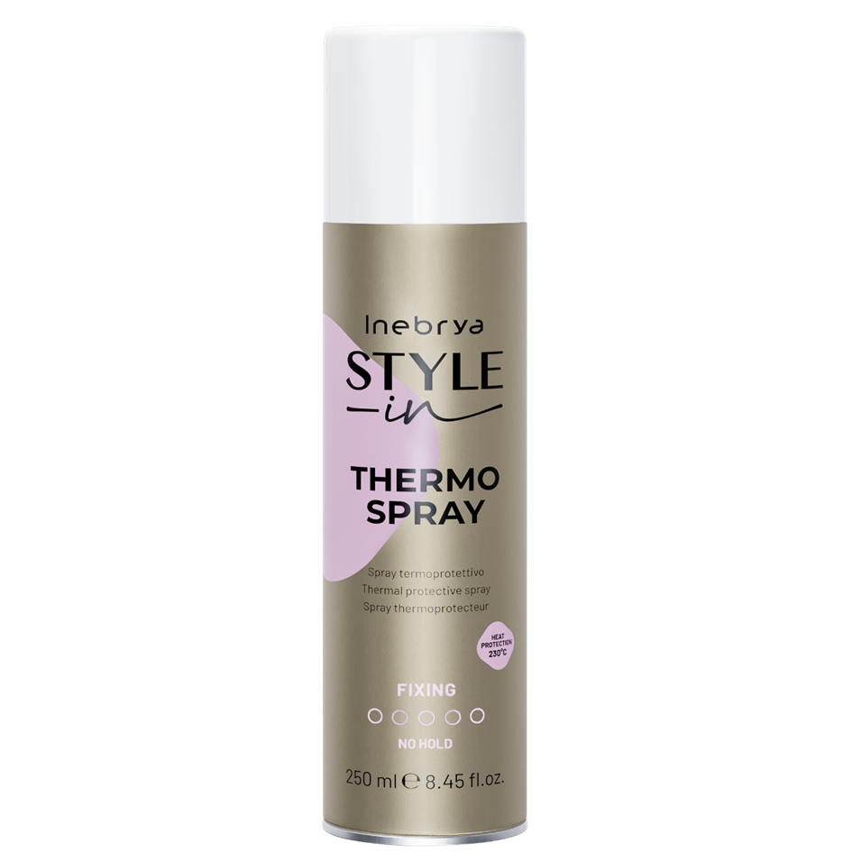 Inebrya, Style-In, Hårspray, Värmskydd, 250 ml
