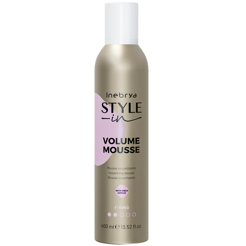 Inebrya, Style-In, Hårstylingsmousse, Volym, 400 ml