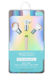 Utbytbara Set EcoTools: Utbytbara, Foundationborste + Utbytbara, Blandande, Rougeborste + Utbytbara, Vinklad, Rougeborste