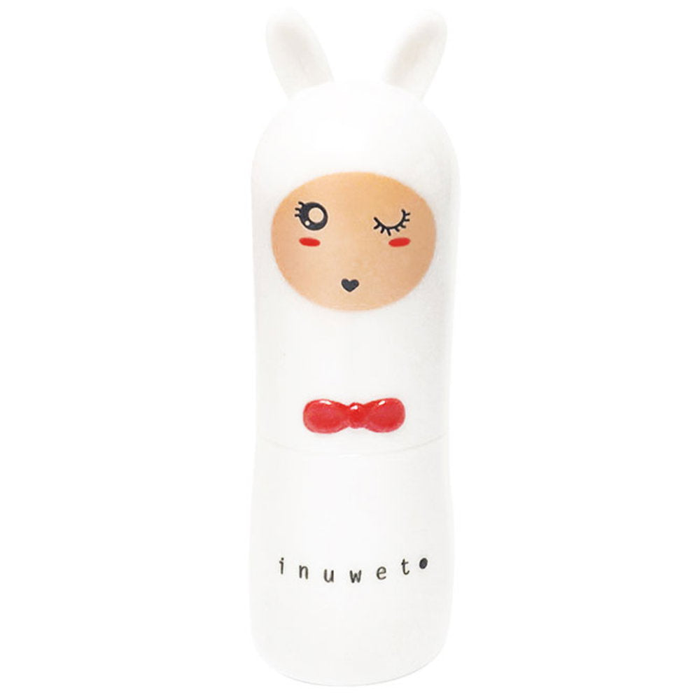 Inuwet, Bunny Sweety, Hydrating & Conditioning, Läppbalsam, Pärlvit, 3.5 g