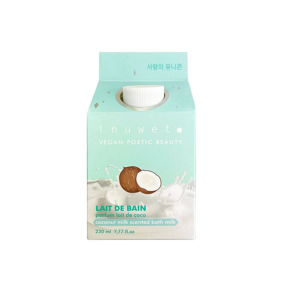 Inuwet, Coco, Coconut Milk, Cleansing & Softening, Badmjölk, 230 ml