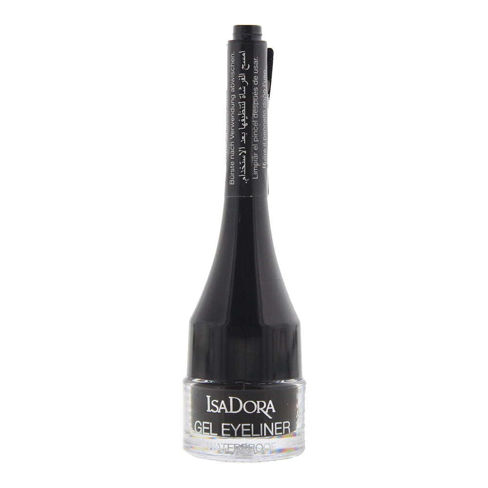 IsaDora, IsaDora, Vattentät, Exakt, Gel eyeliner, 01, Svart, 3 g