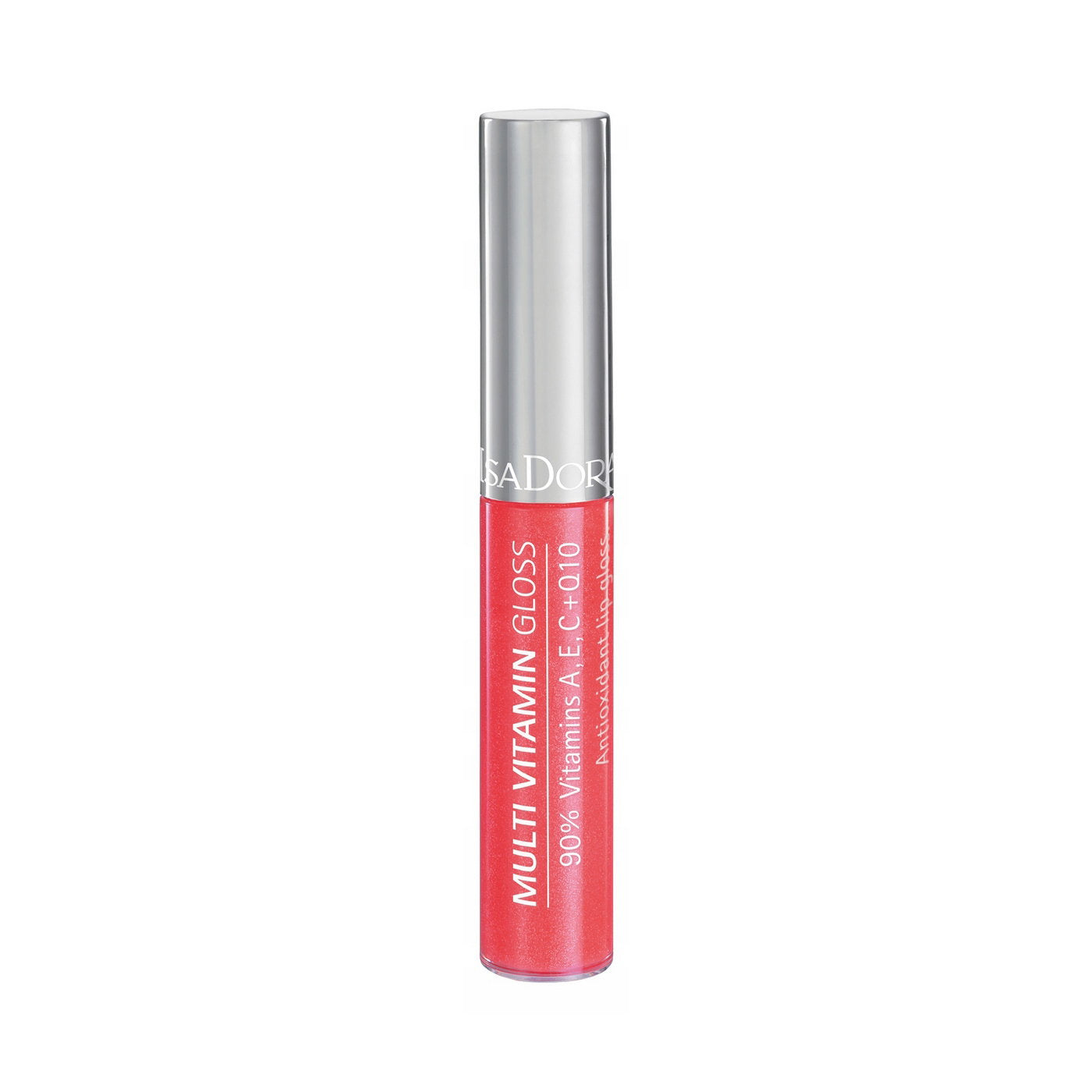IsaDora, Multi Vitamin, Vitamin A C E, Antioxidant, Läppglans, 37, Fruktkoktail, 7 ml