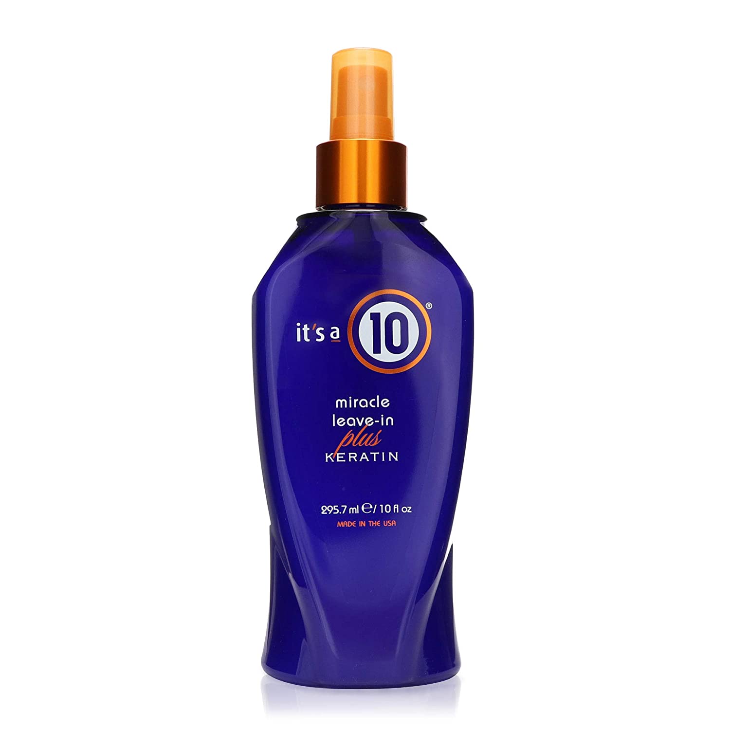 It's a 10, Miracle Deep Plus Keratin, Leave-in krämbehandling för hår, För hydrering, 295.7 ml
