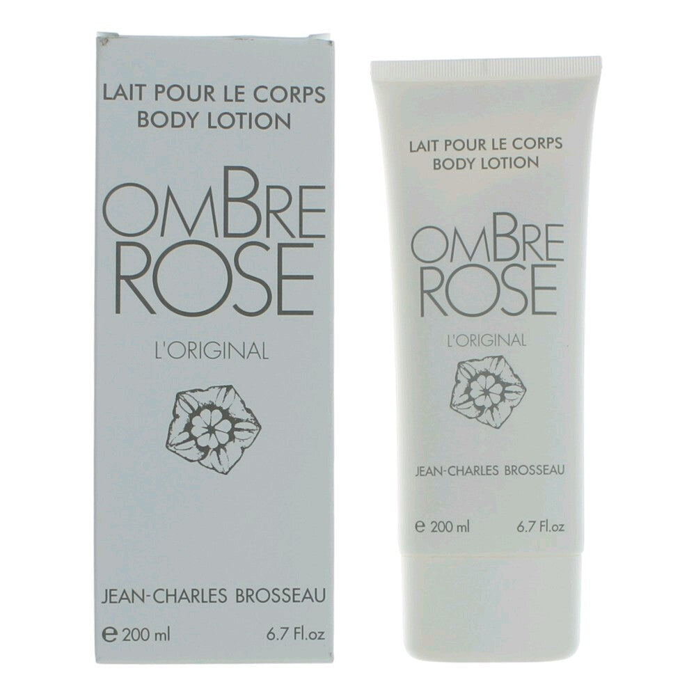 Jean Charles Brosseau, Ombre Rose, Naturlig, Återfuktande, Kroppslotion, 200 ml