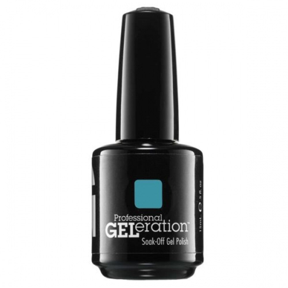 Jessica, GELeration Colours, Semi-permanent nagellack, GEL-1100, Blått fuskpäls, 15 ml