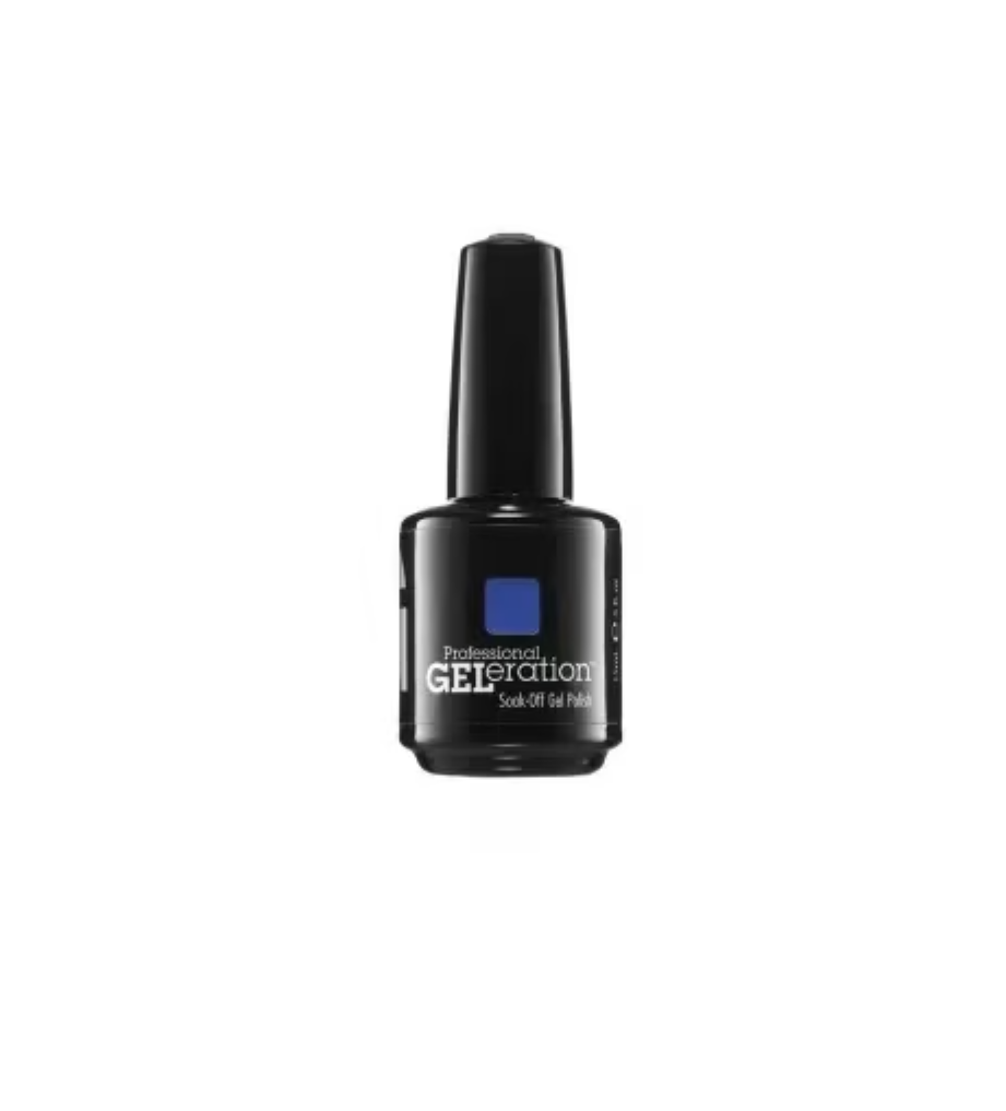 Jessica, GELeration Colours, Semi-permanent nagellack, GEL-1141, Blå, 15 ml