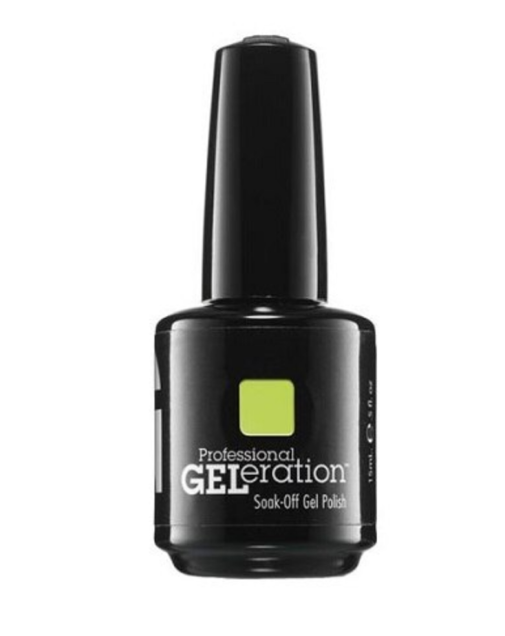 Jessica, GELeration Colours, Semi-permanent nagellack, GEL-1143, Grön, 15 ml