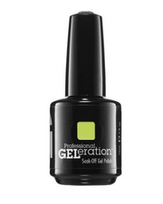 Jessica, GELeration Colours, Semi-permanent nagellack, GEL-1143, Grön, 15 ml
