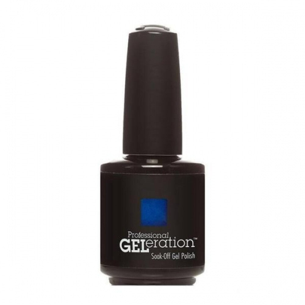 Jessica, GELeration Colours, Semi-permanent nagellack, GEL-985, Blå Lagunen, 15 ml