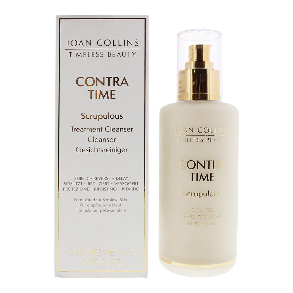 Joan Collins, Contra Time Scrupulous Treatment, Eliminerar orenheter, Rengöringskräm, 200 ml
