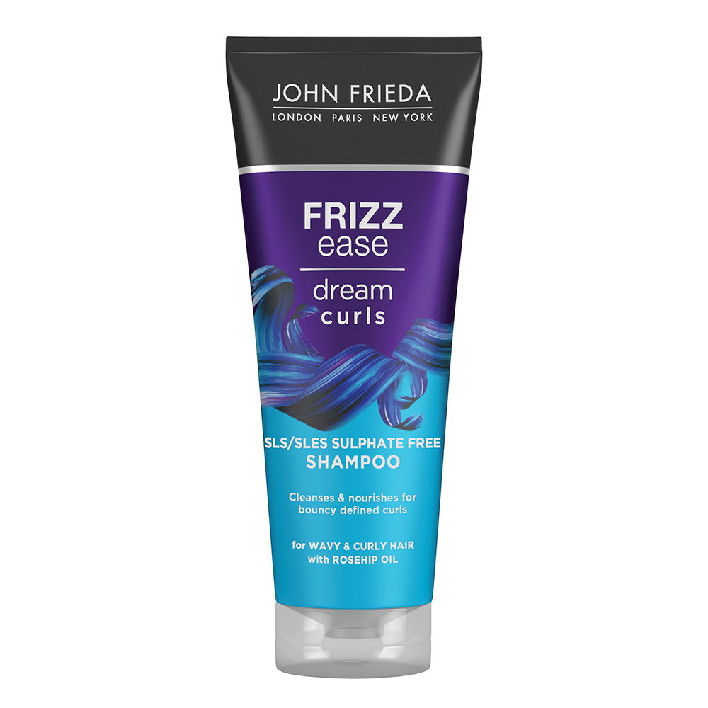 John Frieda, Frizz Ease Dream Curls, Hårschampo, Lockdefiniering, 250 ml