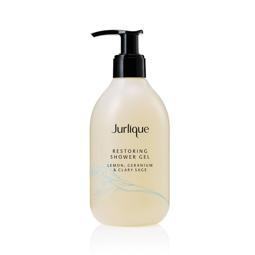 Jurlique, Restoring, Citron, Fuktgivande, Duschgel, För alla hudtyper, 300 ml
