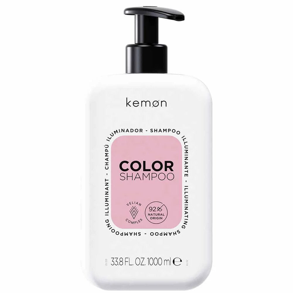 Kemon, Color, Hårbehandlingsschampo, Skina, För färgat hår, 1000 ml
