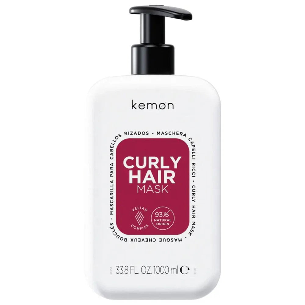 Kemon, Curly Hair, Hårschampo, Återfuktande, 1000 ml