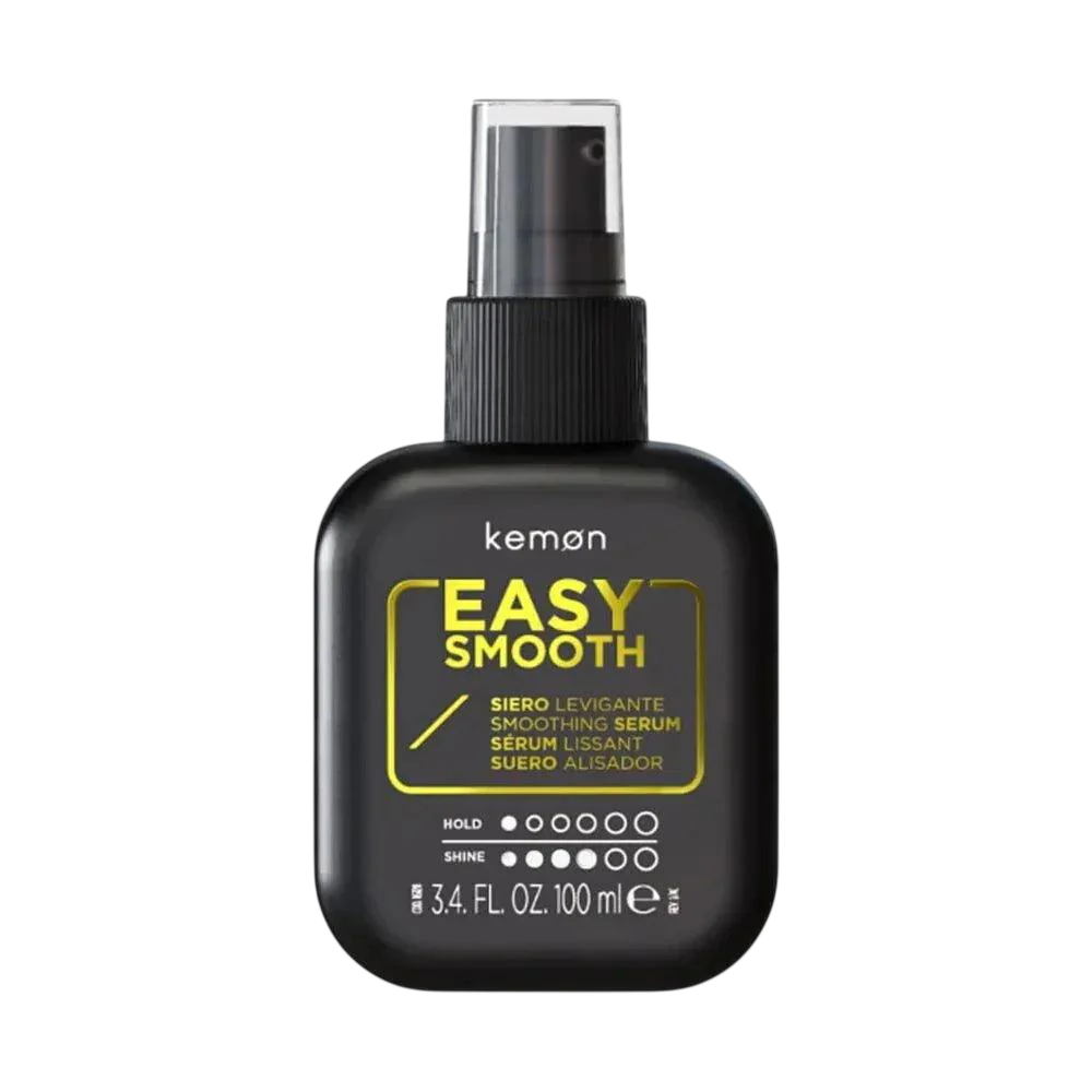 Kemon, Easy Smooth, Hårstylingserum, Utjämning, 100 ml